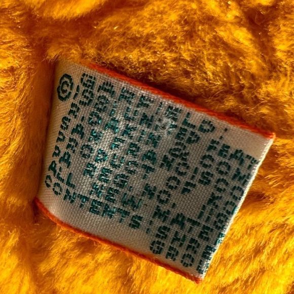 Vintage 1981 Dakin Garfield Sitting Plush Bean Bottom - Picture 4 of 4